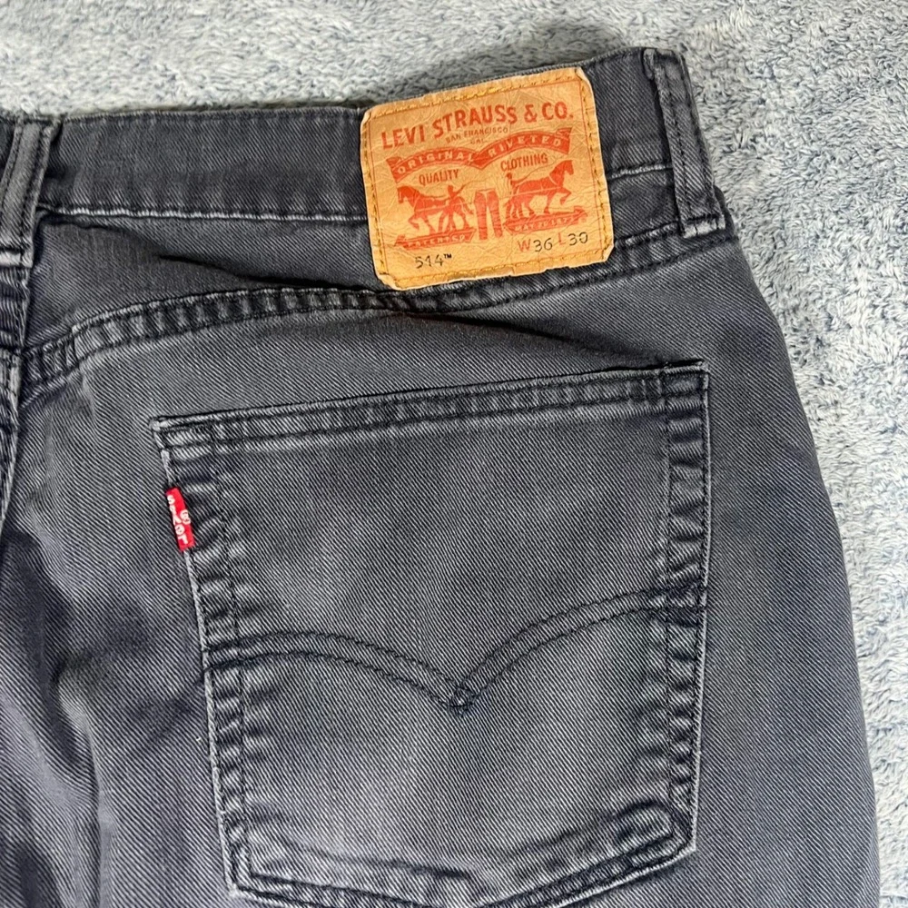 Levis 541 Athletic Taper‎ Jeans Mens 36x30 Gray Denim Pants 541-1120